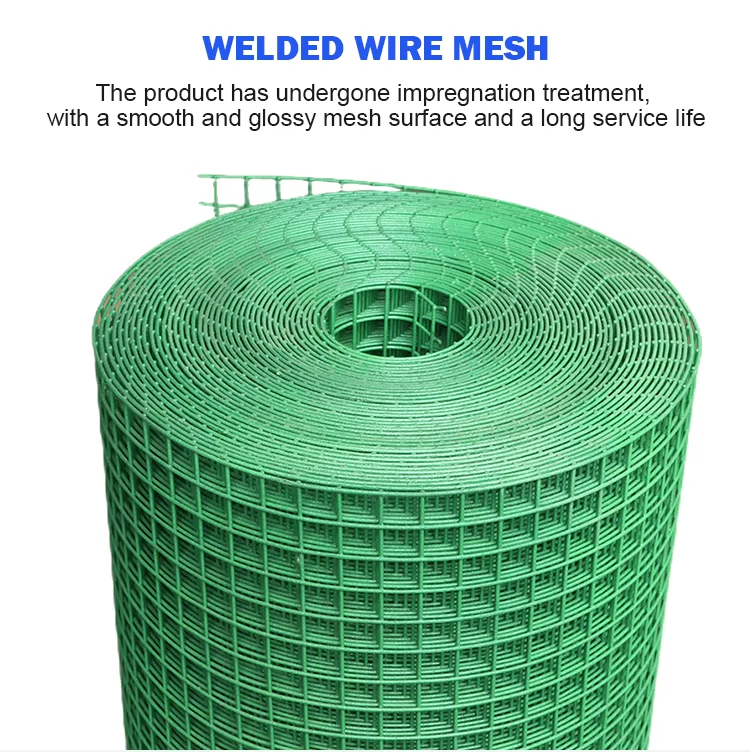 PVC Coated Square Hole Welded Mesh