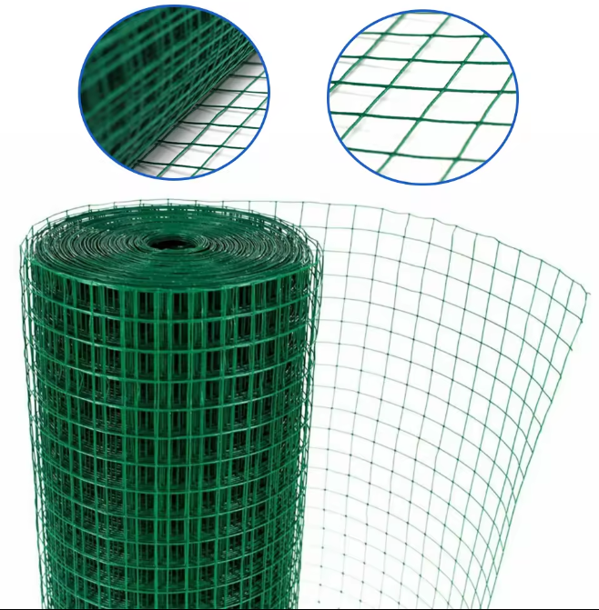 PVC Coated Square Hole Welded Mesh