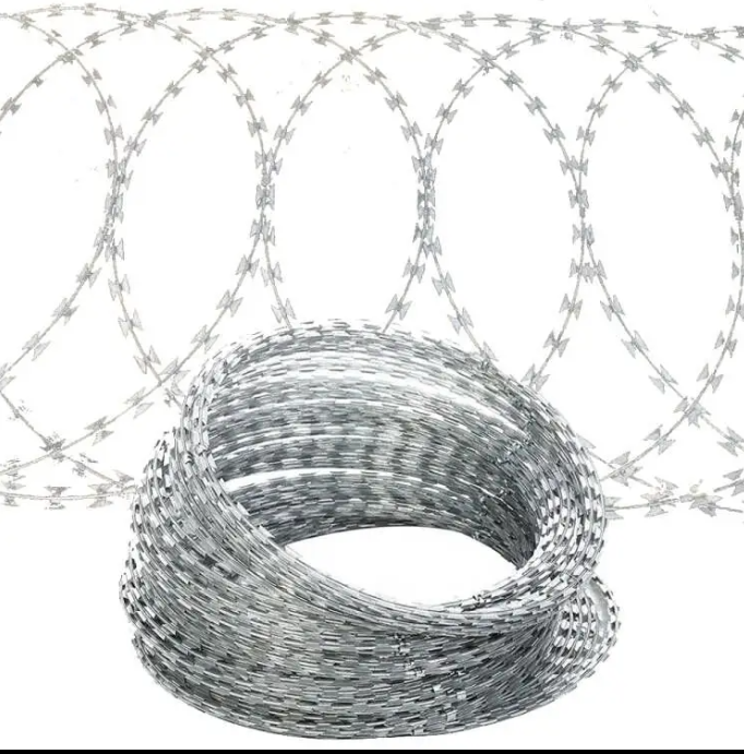 Galvanized Razor Wire