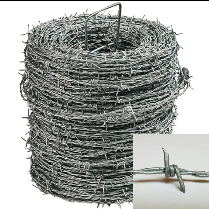  Galvanized Barbed Wire